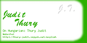 judit thury business card